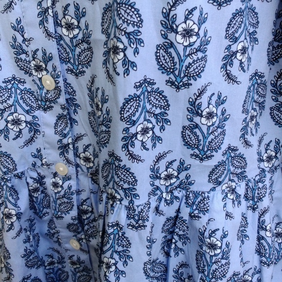 J. Crew Floral Shirt Dress - Picture 3 of 5